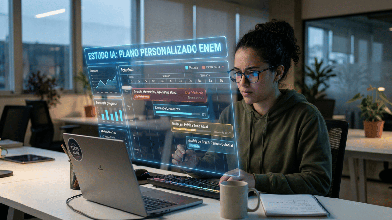Plano automático com IA